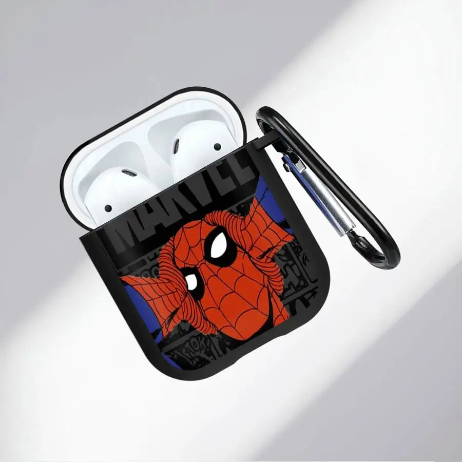 Marvel Spider Man Case For Airpods Pro3 Pro 1 4 3 Pro2 2 Soft Earphone Cases Cover