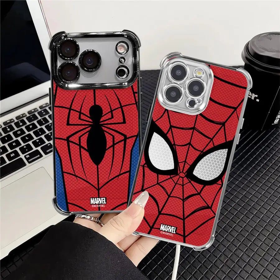 Case for Apple iPhone 17 Pro Max 12 Plus Air 11 15 14 16 Pro 13 16e Phone Cover Marvel Spiderman Logo