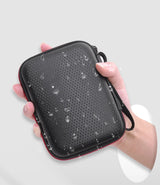 Portable Storage Case for Headphones & Earphone Cable Organizer Bag