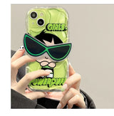 The Powerpuff Girls Glasses Stand Case for iPhone