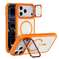 For Magsafe Glass Lens Protection Holder Phone Cases For iPhone 17 16 15 14 13 12 11 Pro Max Plus Air Shockproof Magnetic Cover
