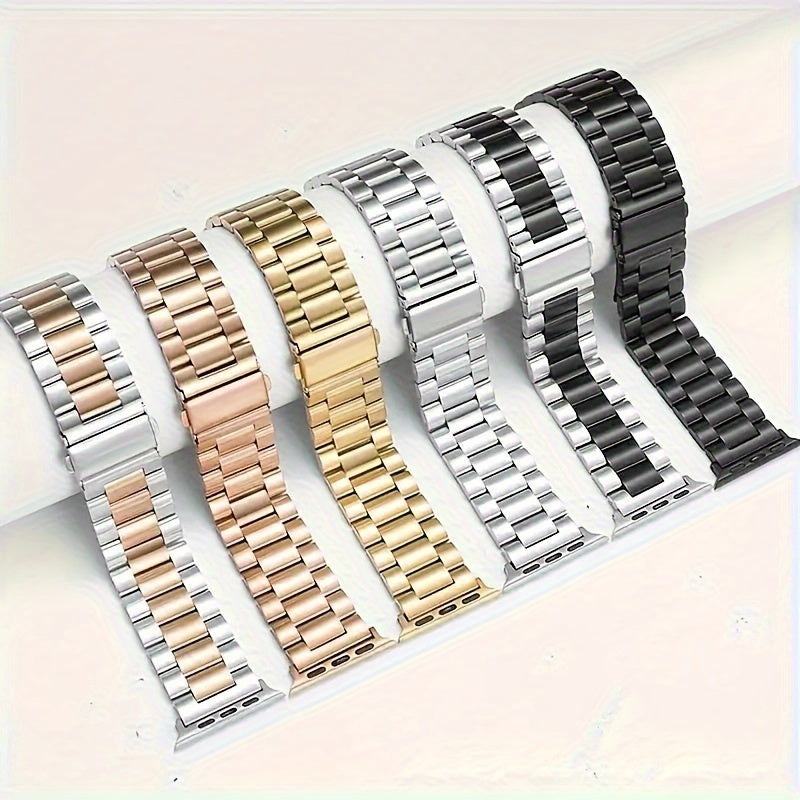 Stainless Steel Watch Band Suitable For Apple Ultra/Ultra2/8/7/6/5/4/3/2/1/SE Watch 38/40/41/42/44/45/49mm + Watch Remover
