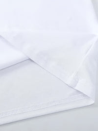 MCKENATEN MK Men's Quick-Dry V-Neck T-Shirt - High Elasticity Slim Fit Short Sleeve, Solid Color Moisture-Wicking Polyester for Outdoor Running, Gym & Casual Summer Wear, Machine Washable, Sleek Vneck Tee, Quickdry Material