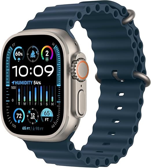 Apple Watch Ultra 2 (Unlocked) – 49mm Blue Ocean Band | Renewed | Excellent Condition | US Model | GPS + Cellular | Fast Shipping