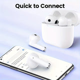 Wireless Earbuds Auto Noise Cancelling Wireless 5.3 In-Ear Headphones With HiFi Stereo Sound, Smart Touch Control, Lower Latency More Stable Connection And Faster Speed, 48Hrs Playtime, Pop-ups Auto Pairing For IPhone/Android