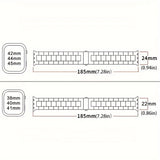 Casman Gold-Plated Stainless Steel Smartwatch Bands with Case Cover, Foldover Clasp, Compatible with Apple Watch Series, Ultra & iWatch 49mm/45mm/44mm/42mm/38mm/40mm/41mm - Non-Water Resistant