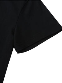 Men'S All-Season Cotton Crew Neck T-Shirt with Stylish Cross Print - Casual Short Sleeve, Regular Fit, Soft& Breathable Fabric, Perfect for Everyday and Weekend Wear