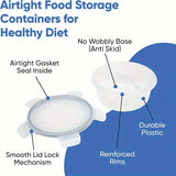 48pcs luxury food storage container set of high quality - sealed design, BPA free, easy to fasten lid, stackable microwave safe - including 24 containers, 24 lids, free labels, and kitchen storage marker pen